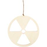 Creativ Firmenschild, keine Kernenergie, Größe 21,3 cm, Dicke 0,9 cm, 1 Stück