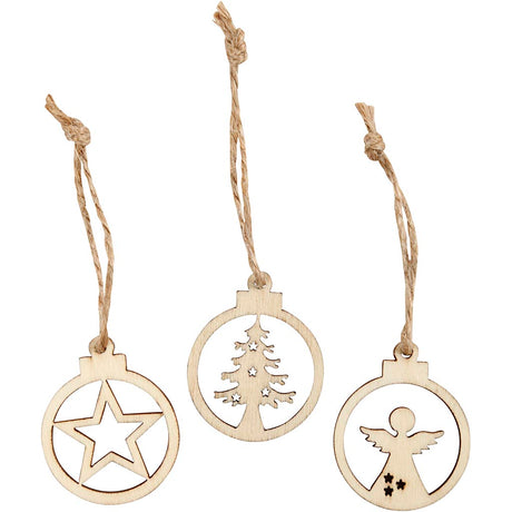 Kreativunternehmen https: www.cchobby.nl hanging-christmas-decoration-d-3-cm-thickness-2-7-mm-24-piece-1-box