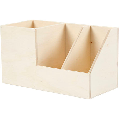 Creativ Company Holz Penbak, 3 Fächer