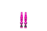 Muc-off Tubeless-Ventil Big Bore Lite kleines rosa französisches Presta-Ventil 30 mm