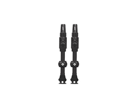 Muc-off Tubeless-Ventil Big Bore Lite großes schwarzes französisches Presta-Ventil 45 mm