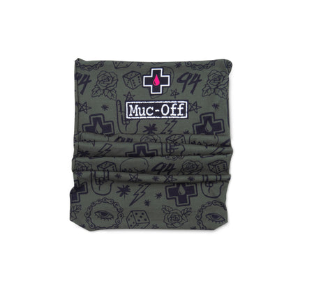 Muc-off nekwarmer punk green groen