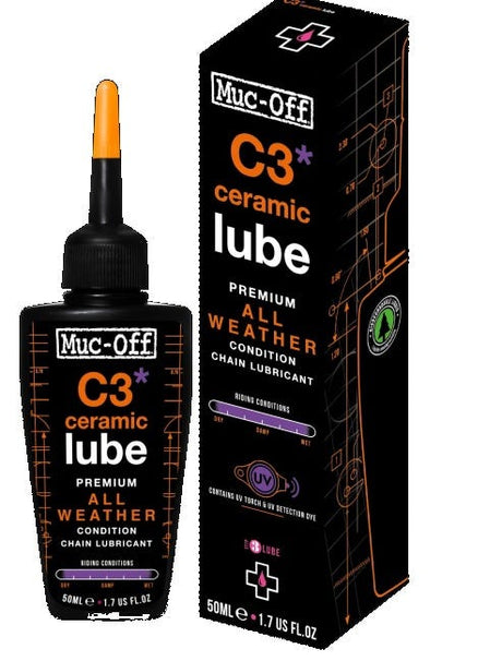 Muc-off kettingolie c3 all weather lube ceramic 50ml