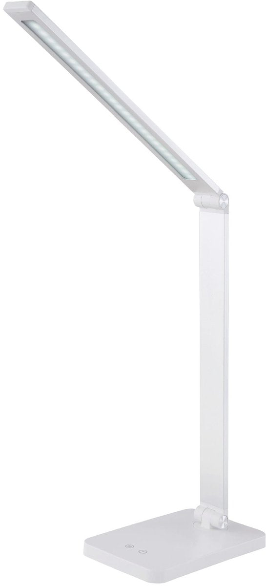 Avide led bureaulamp tyler dimbaar 6w - usb opladen - 250 lumen - wit