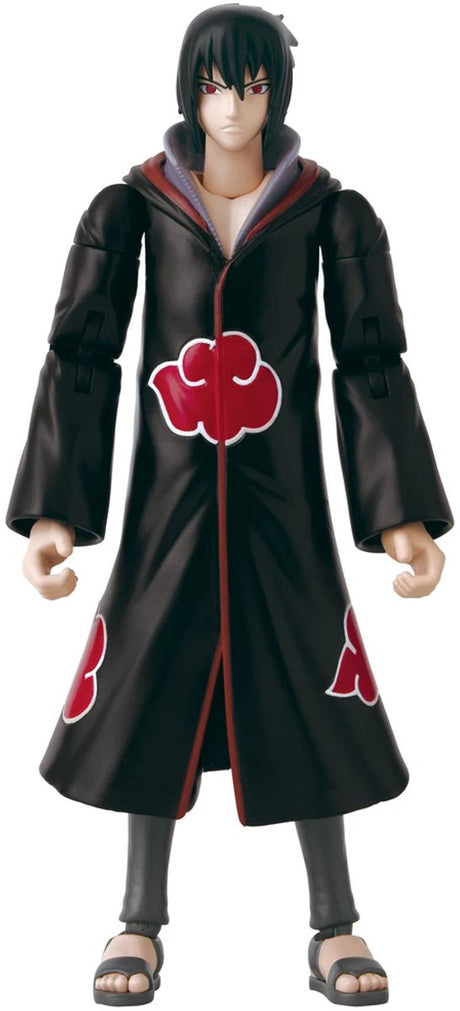 Bandai – Anime-Helden – Naruto Shippuden – 17 cm große Actionfigur – Sasuke Taka – offiziell lizenzierte Naruto Shippuden – Sasuke Uchiha Actionfigur Taka-Version – 36967
