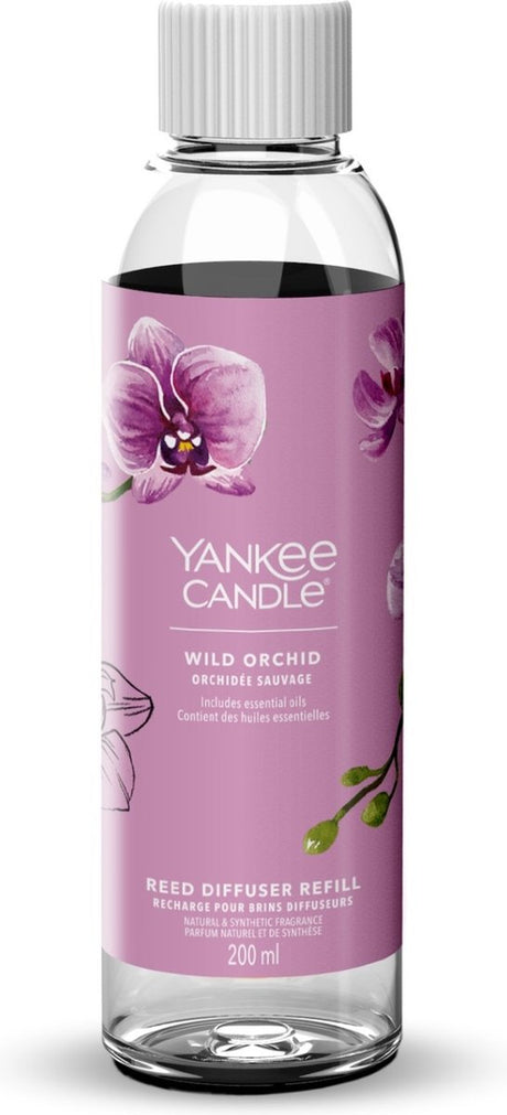 Yankee Candle - Nachfüllpackung für Duftstäbchen 200 ml - Wilde Orchidee