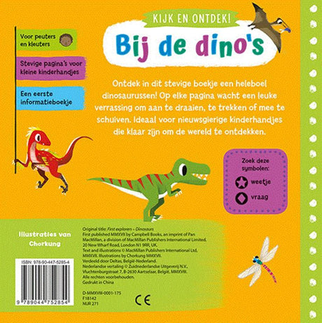 Deltas beobachten und entdecken! - mit dem Dinosaurier-Klappenbuch