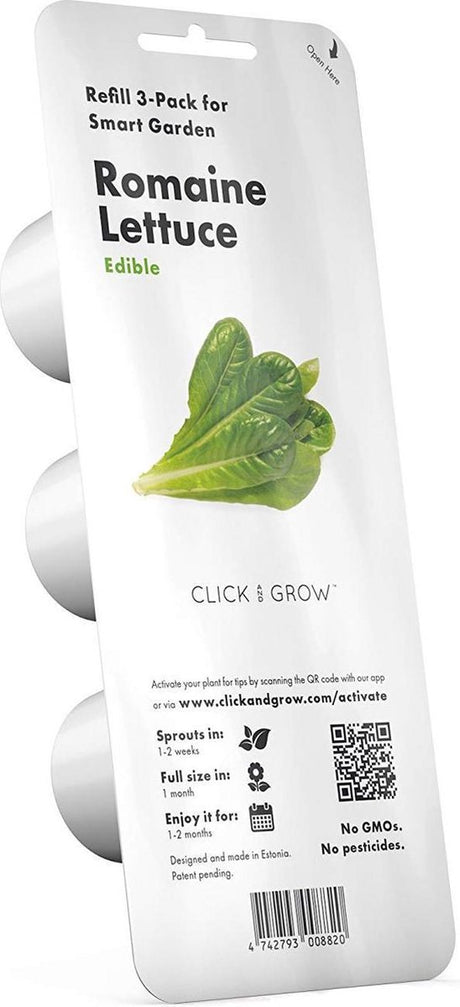 Click and Grow Click Grow Römersalat Nachfüllpackung, 3er-Pack
