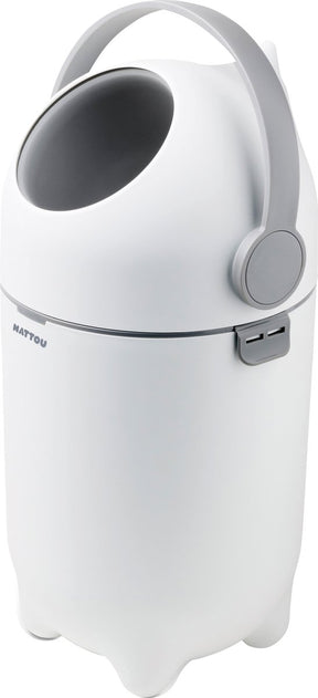 Nattou Dropy Windeleimer – 48,5 cm – weiß