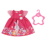 Baby born Kleid Blumen 43 cm | 2 Stk