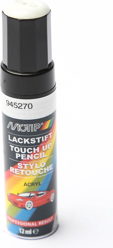 Motip Autolackmarker – Reparaturlack für Kratzer und Steinschläge – Weiß 945270