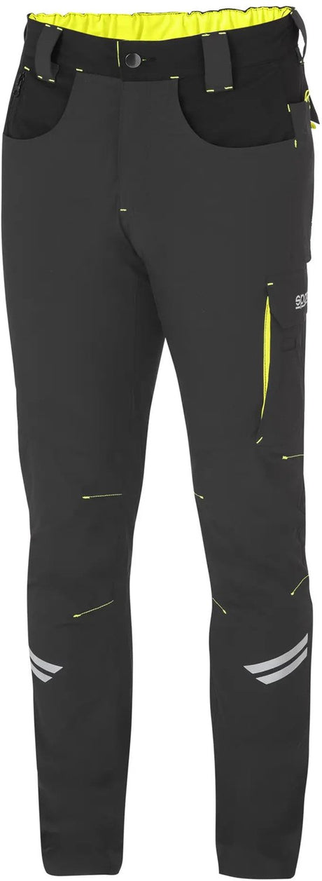 Sparco Arbeitshose Tech Light Kansas – Schwarz – Grün