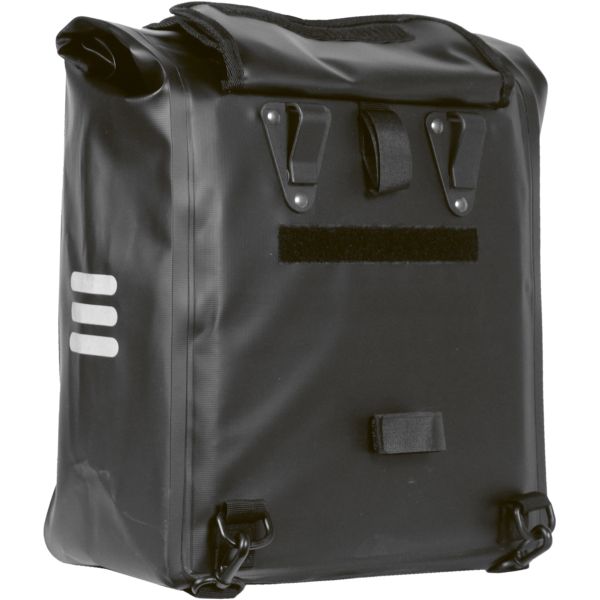 Greenlands 100 % wasserdichter Rucksack-Fahrradtasche 23 Liter 31 x 50 x 15 cm – Schwarz