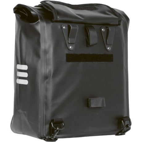 Greenlands 100 % wasserdichter Rucksack-Fahrradtasche 23 Liter 31 x 50 x 15 cm – Schwarz