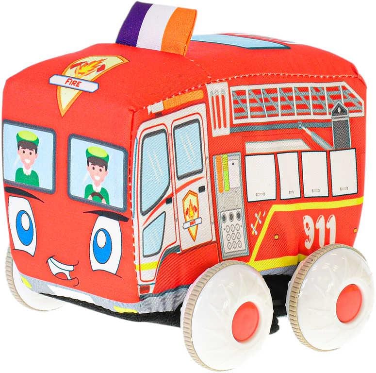 Van der Doelen Mini Club Soft Car Feuerwehrauto mit Rückzug