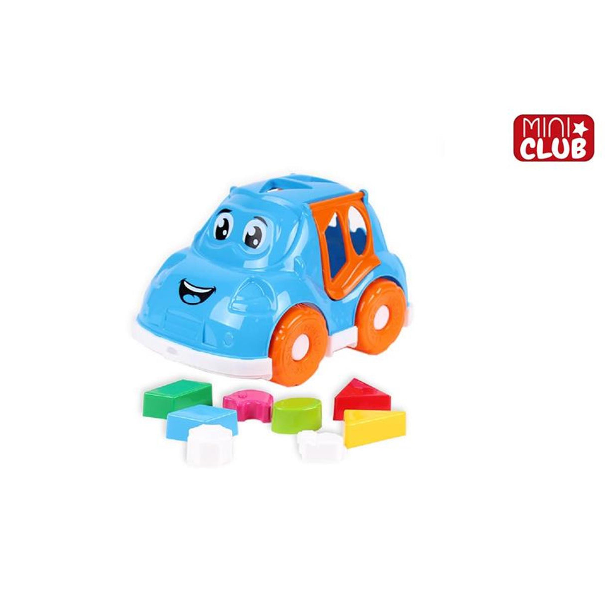 Mini-Club-Formsortierwagen 25,5 x 17 x 15,5 cm, blau