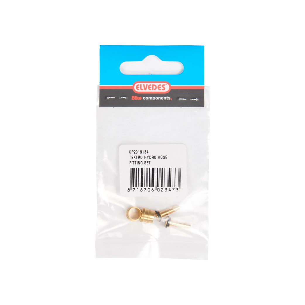 Elvedes Hydro-Klemmring Olive + Einsatz Tektro 5,5 mm Set a 2