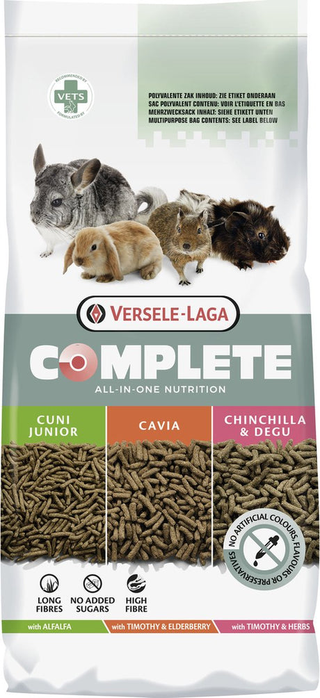 Versele-laga komplettes Chinchilla-Degu - Chinchillafutter - 8 kg
