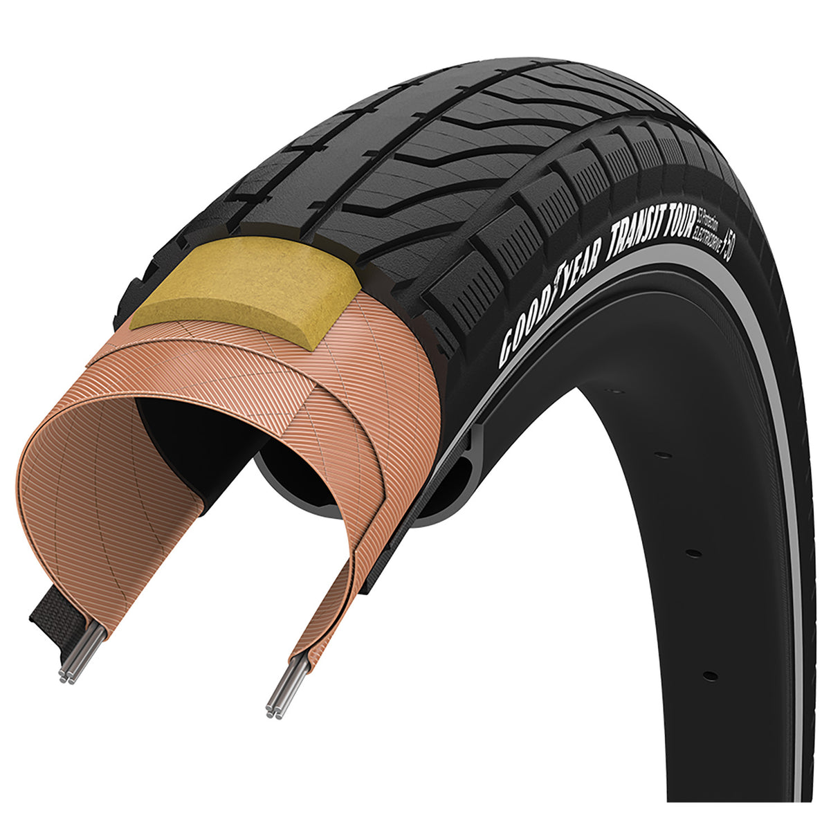 Goodyear Transit Tour S3 Schutz 28x2.00 Reflex