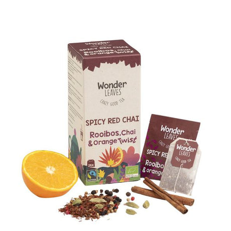 Wonder Leaves Bio ft würziger roter Chai (25x 1,8gr)