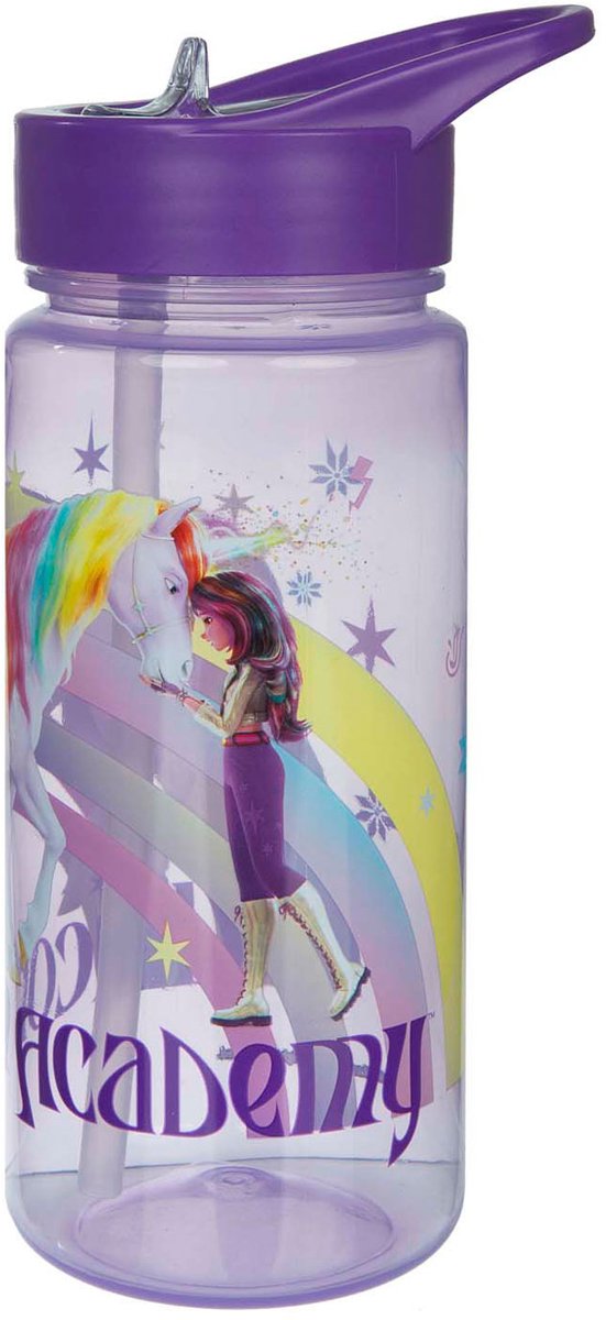 Undercover Unicorn Academy Trinkflasche, 500 ml