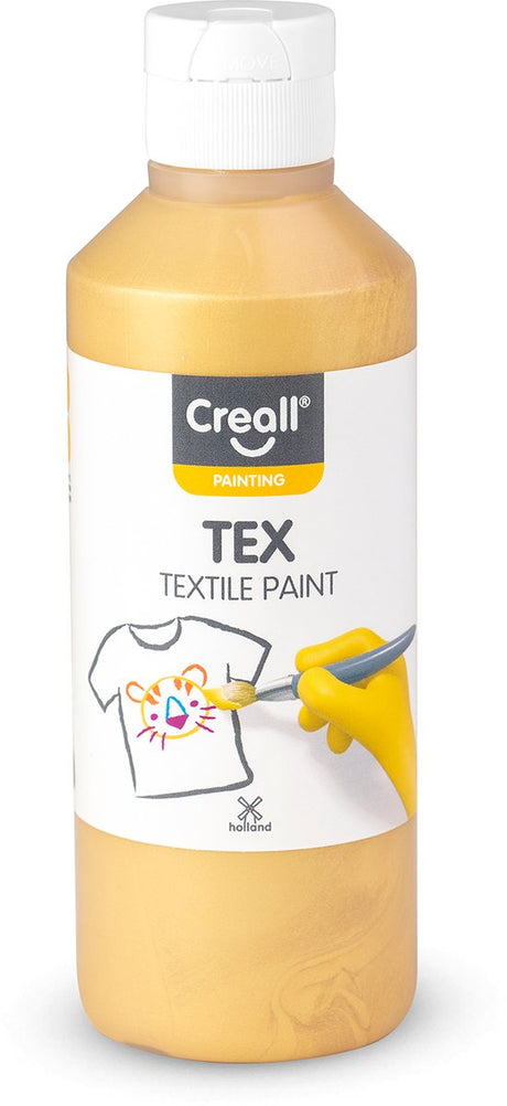 Creall Textilfarbe Gold, 250ml