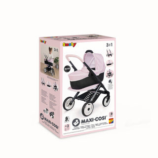Puppenwagen Quinny Maxi Cosi 3 in 1 zartrosa