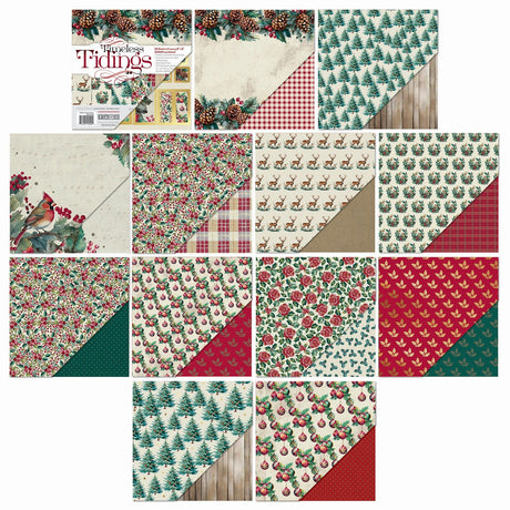Tonic Studios • Timeless Tidings 8x8 Kunstblock