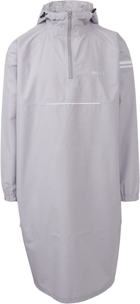 Agu longsleeve - regenponcho - waterdicht - winddicht - gerecycled polyester - reflecterend - unisex - dusty lilac - xs s