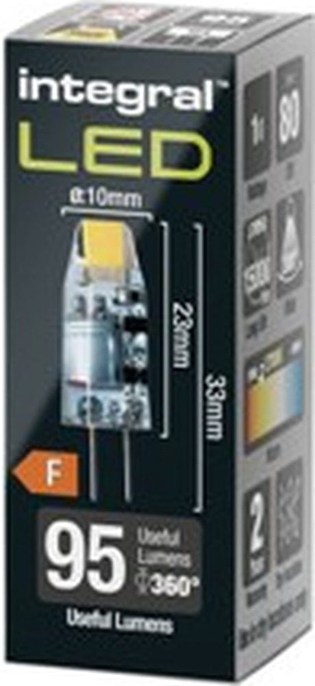 Enzo Integral-LED-Lampe G4 12 V LED-Kolben 1,1 W 2700 K LED0080