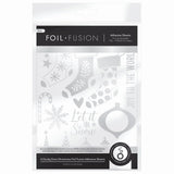Tonic Studios • eine Zuckerstangen-Weihnachtsklebefolien-Folienfusion