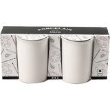 Creativ Company Tassen, H: 10 cm, T 7,4 cm, weiß, 2 Stück 1 Box