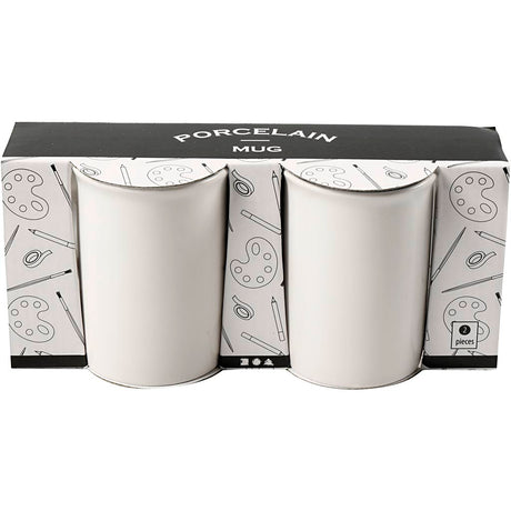 Kreativunternehmen https: www.cchobby.nl cups-h-10-cm-d-7-4-cm-white-2-piece-1-box