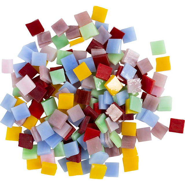 Https: www.cchobby.nl Porcelain-mosaic-dimensions-10x10-mm-thickness-3-mm-colorful-454-gr-600-piece-1-box