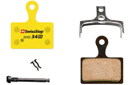 Swissstop - Bremsbelagsatz Scheibe 34 RS - Shimano, Trp, Tektro, Revers