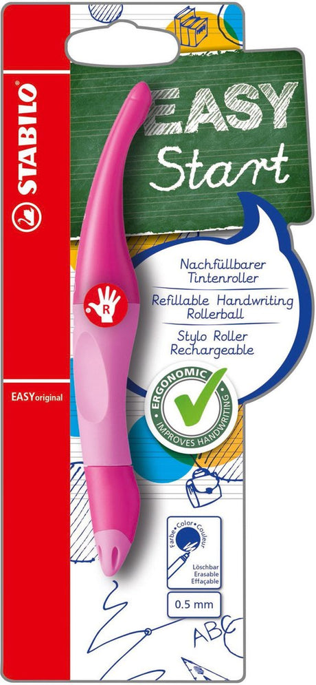 Stabilo easyoriginal - ergonomischer Tintenroller - Rechtshänder - Pink