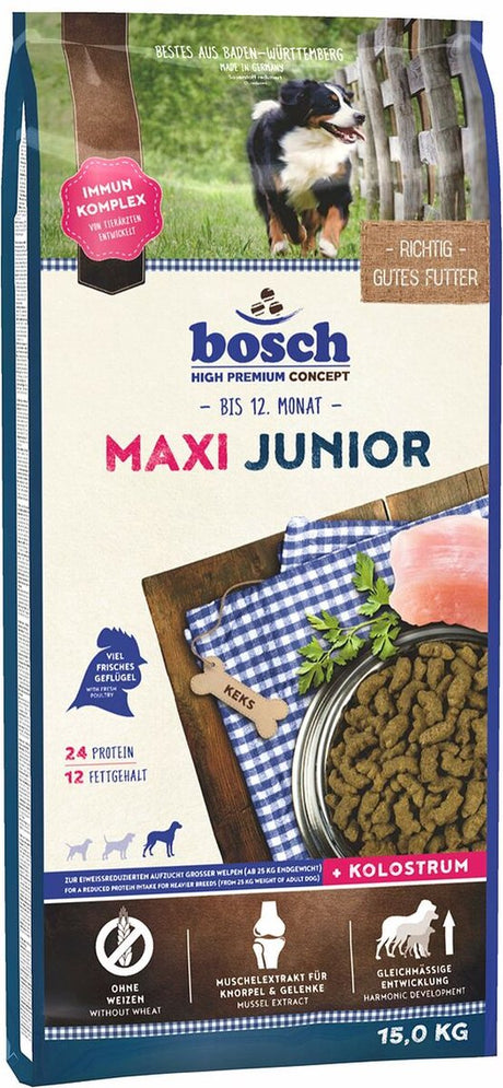 Bosch Maxi Junior Hundefutter – 15 kg