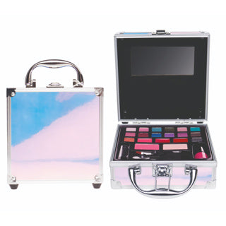 Casuelle Make-up-Koffer holografisch