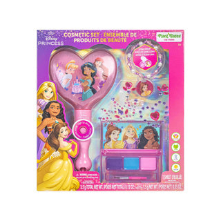 Disney princess light-up spiegel en make-up set | 6 stuks