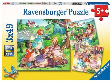 Ravensburger Puzzle Kleine Prinzessinnen - Puzzle - 3x49 Teile