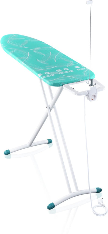 Leifheit Bügeltisch Airboard M Solid Plus - 120 x 38 cm - Türkis