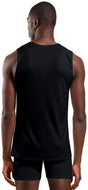 Odlo Active Light Base Layer Singlet mit Rundhalsausschnitt – Herren – Schwarz – L