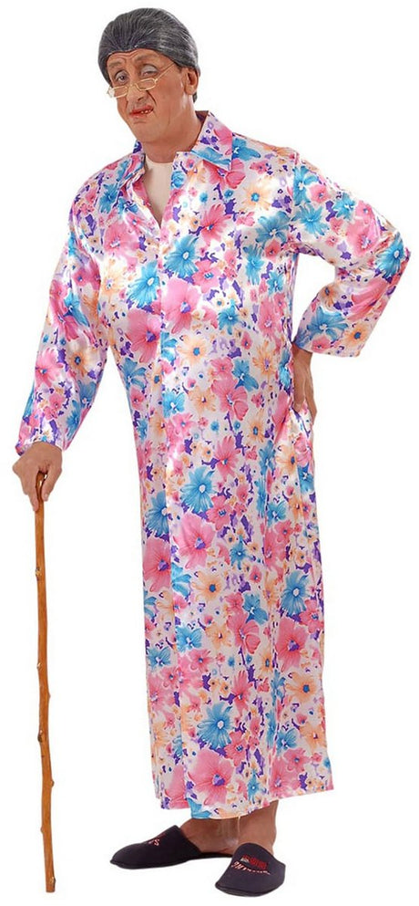 Widmann Oma Exhibitionistenkostüm für Erwachsene – Fasching – Größe M
