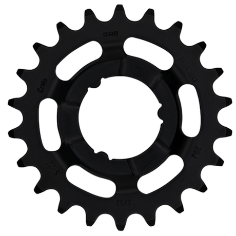 KMC Gear 22t Shimano 3 32 Schwarz