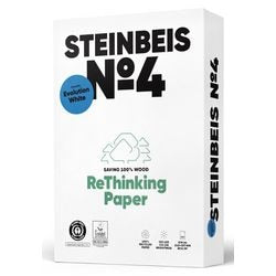 Kopierpapier Steinbeis Evolution A4 80 g m² glatt weiß 100 % 500 Blatt