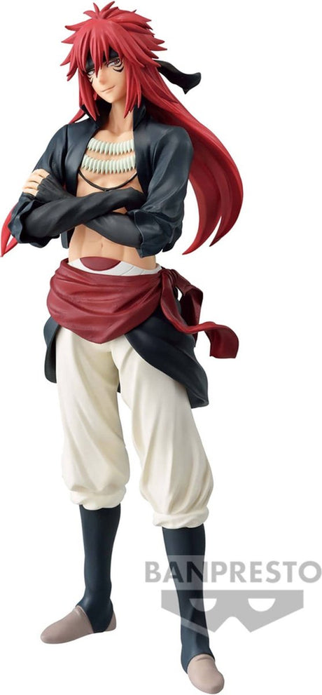Banpresto Co., Ltd. Dieses Mal wurde ich als Slime wiedergeboren – Andersweltler – Band 20 – Guy Crimson Statue 19 cm