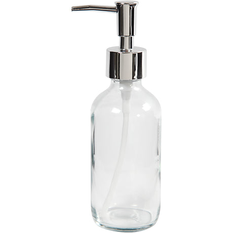 Creativ Company Seifenpumpe, H: 19,3 cm, T 6,3 cm, 230 ml, klar, 1 Stück