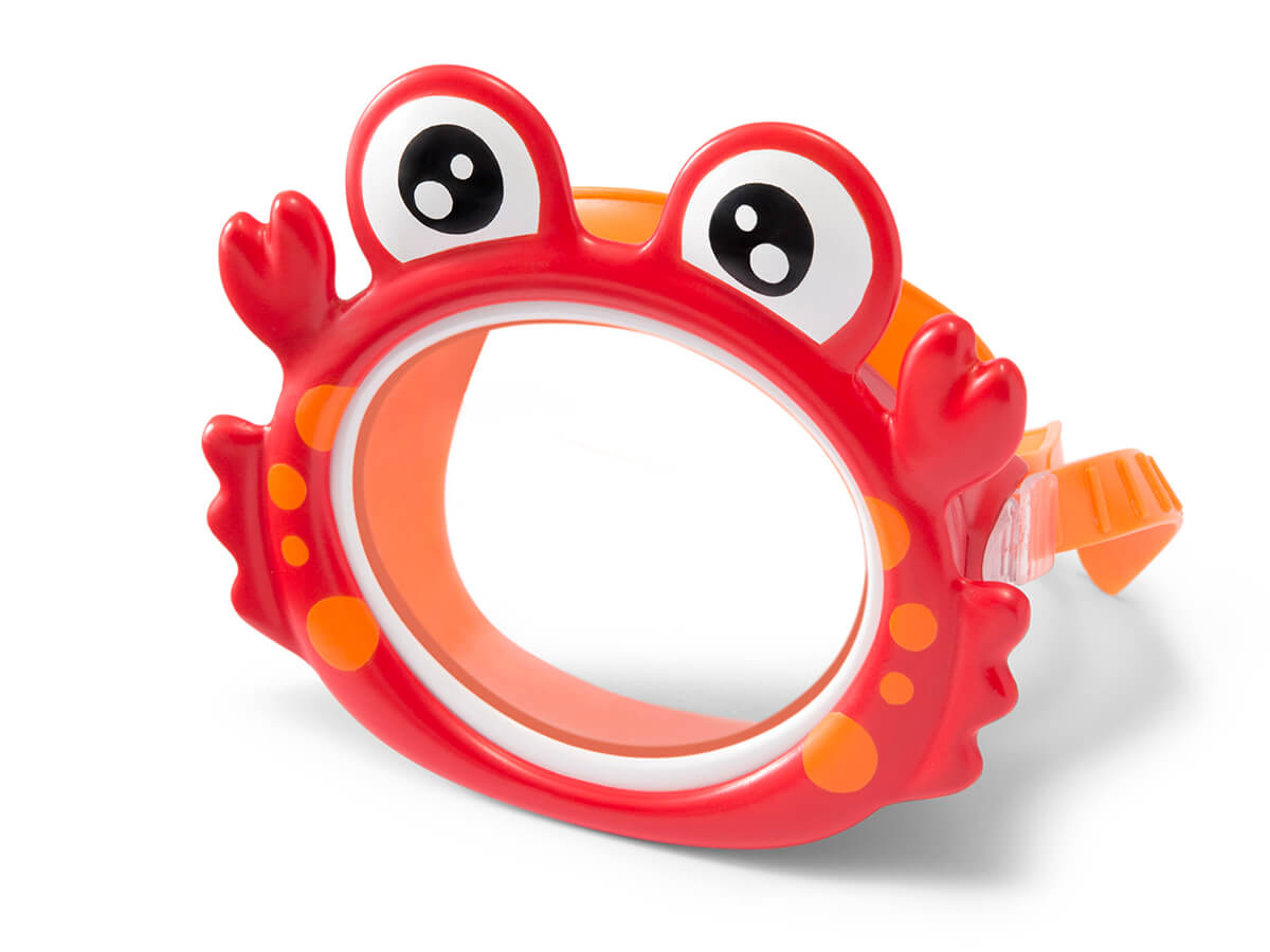 Intex Taucherbrille in Tierform einer Krabbe