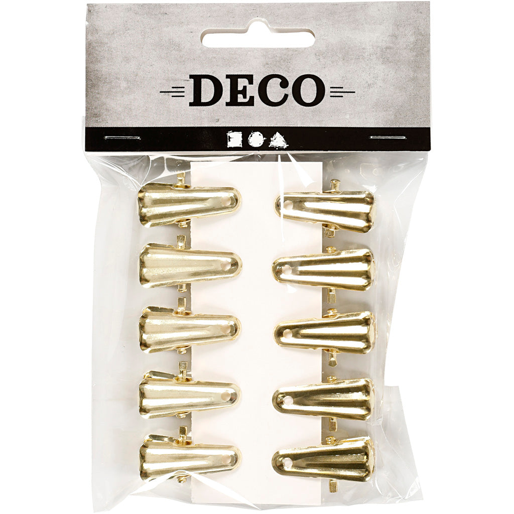 Kreativunternehmen https: www.cchobby.nl deco-clips-l-27-mm-b-14-mm-gold-10-piece-1-box