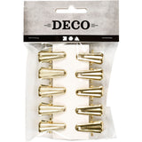 Kreativunternehmen https: www.cchobby.nl deco-clips-l-27-mm-b-14-mm-gold-10-piece-1-box